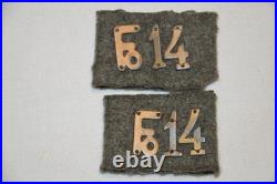 Passants Pattes D'epaule Allemande Aviation -german Shoulder Board Aviation 1°ww