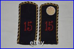 Pattes D'epaule Allemandes 15° Uhlans-german Shoulder Boards Schleswig Holstein