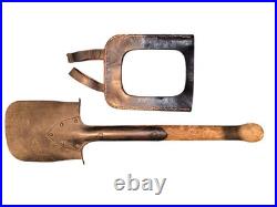 Pelle allemande WW1 avec cuir fauve confection 1915 riveté, manque la sangle