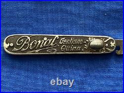 Petit couteau publicitaire du poilu de 1914 offert Bonal la Raphaelle Petit couteau publicitaire du poilu de 1914 offert Bonal la Raphaelle