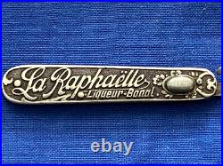 Petit couteau publicitaire du poilu de 1914 offert Bonal la Raphaelle Petit couteau publicitaire du poilu de 1914 offert Bonal la Raphaelle