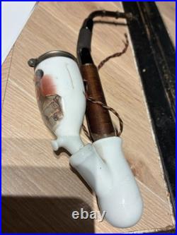 Pipe Bavaroise porcelaine 5. ARMEE Weihnachten 1914 ww1 allemand 1918