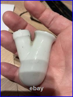 Pipe Bavaroise porcelaine 5. ARMEE Weihnachten 1914 ww1 allemand 1918