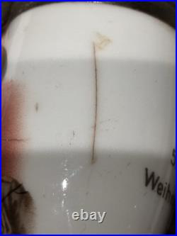Pipe Bavaroise porcelaine 5. ARMEE Weihnachten 1914 ww1 allemand 1918