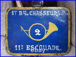 Plaque 1 Er Bataillon Chasseurs À Pied