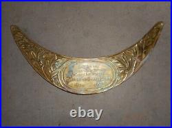 Plaque Casque Adrian Mle 1915 Du Soldat 4 Reg De Marche De Tirailleur 1916