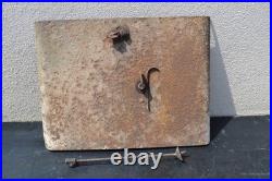 Plaque de tranchée de guetteur allemand 14/18 avec sa béquille, ww1. (N°2)