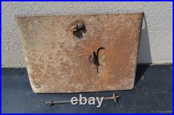 Plaque de tranchée de guetteur allemand 14/18 avec sa béquille, ww1. (N°2)