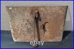 Plaque de tranchée de guetteur allemand 14/18 avec sa béquille, ww1. (N°2)