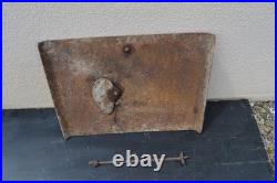 Plaque de tranchée de guetteur allemand 14/18 avec sa béquille, ww1. (N°2)