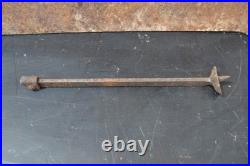 Plaque de tranchée de guetteur allemand 14/18 avec sa béquille, ww1. (N°2)