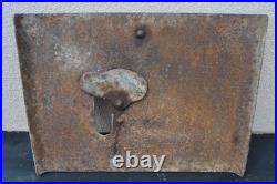 Plaque de tranchée de guetteur allemand 14/18 avec sa béquille, ww1. (N°2)