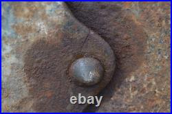 Plaque de tranchée de guetteur allemand 14/18 avec sa béquille, ww1. (N°2)