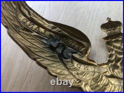 Plaque pour casque à pointe de grenadiers modèle 1895 à pontets