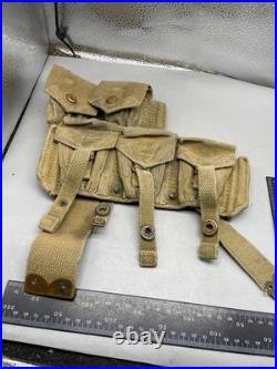 Pochette En Toile Pattern 1908 De L'Armée Britannique WW1 Original