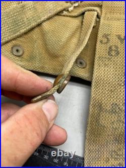 Pochette En Toile Pattern 1908 De L'Armée Britannique WW1 Original