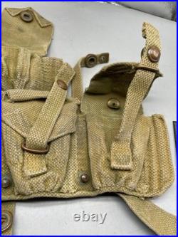 Pochette En Toile Pattern 1908 De L'Armée Britannique WW1 Original