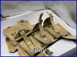 Pochette En Toile Pattern 1908 De L'Armée Britannique WW1 Original