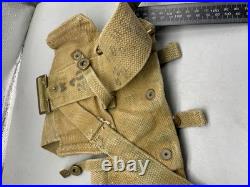 Pochette En Toile Pattern 1908 De L'Armée Britannique WW1 Original