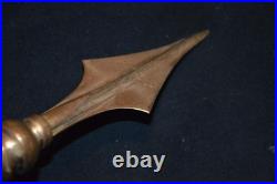 Pointe De Hampe De Fanion De Bataillon Ou De Compagnie-guerre 14/18-guerre 39/45