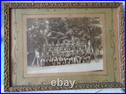 Pontarlier. Valorbe. Rare Photo Compagnie Des Douanes. Au Complet