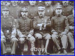 Pontarlier. Valorbe. Rare Photo Compagnie Des Douanes. Au Complet
