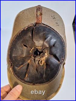 Première Guerre mondiale bonnet à boutons de rechange prussien en feutre couv