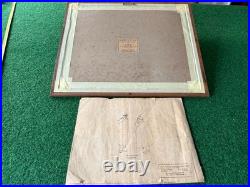 Prisonniers De Guerre Par Jean-pierre Laurens 1918 + Cadre + Dessin 20 Ème