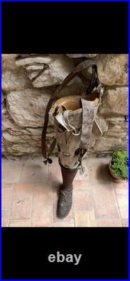 Prothèse de jambe en bois WW1 Soldat Première Guerre mondiale Militaria