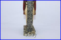 RARE ANCIENNE STATUE EGYPTIENNE ANTIQUE Seigneur du Guerrier Sekhmet (EGYCOM)