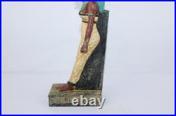 RARE ANCIENNE STATUE EGYPTIENNE ANTIQUE Seigneur du Guerrier Sekhmet (EGYCOM)