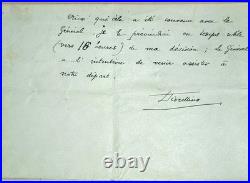 RARE Correspondance Militaire Manuscrite (Double Page) Dijon, 13 Juin 1913