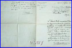 RARE Correspondance Militaire Manuscrite (Double Page) Dijon, 13 Juin 1913