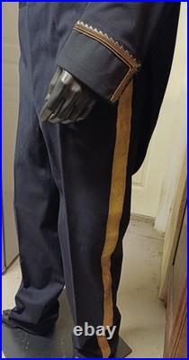RARE tenue de gala et manteau long nominatif d'un capitaine de vaisseau 1912