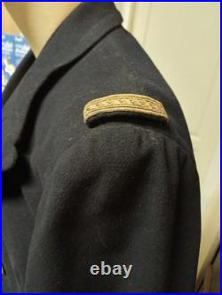 RARE tenue de gala et manteau long nominatif d'un capitaine de vaisseau 1912