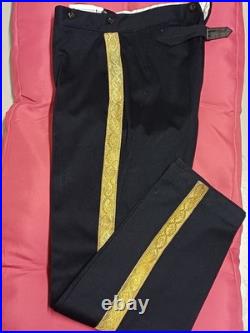 RARE tenue de gala et manteau long nominatif d'un capitaine de vaisseau 1912