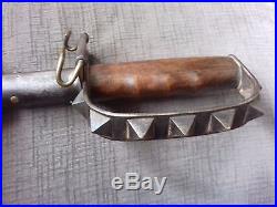 Rare 1917 Lf&c Extra Pyrmamiad Knob Trench Knives