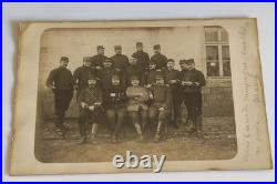Rare ANCIEN CADRE porte PHOTO bronze doré émail émaillé POILU WW1 guerre 14 18