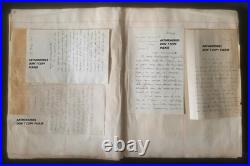 Rare Archive militaire c1914/ 1916 M Roudil guerre 123 correspondances /8photos
