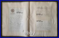 Rare Archive militaire c1914/ 1916 M Roudil guerre 123 correspondances /8photos