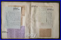 Rare Archive militaire c1914/ 1916 M Roudil guerre 123 correspondances /8photos