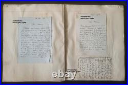 Rare Archive militaire c1914/ 1916 M Roudil guerre 123 correspondances /8photos