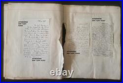 Rare Archive militaire c1914/ 1916 M Roudil guerre 123 correspondances /8photos