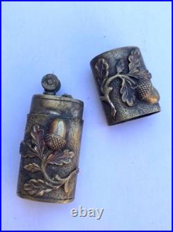 Rare Briquet de poilu 14-18 artisanat de tranchée trench art WW1 lighter