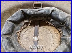 Rare Brodie Anglais WW1 de la 3e divisions de Cavalry avec insigne pient