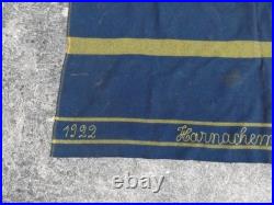 Rare Couverture de selle cavalerie Francaise Harnachement datée 1922