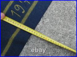 Rare Couverture de selle cavalerie Francaise Harnachement datée 1922