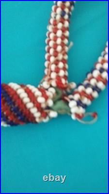 Rare Cravache Fouet Perles Travail De Tranchees 1 Ere Guerre Mondiale Collection