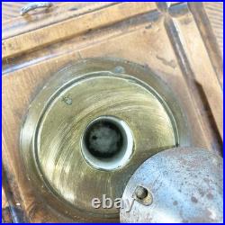 Rare Encrier d'offcier militaire WWI artisanal 1914-18