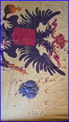 Rare Imperial Russian Heraldic Ensemble (c. 1890-1917)